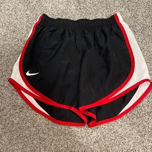 Red/Black Nike Running Shorts